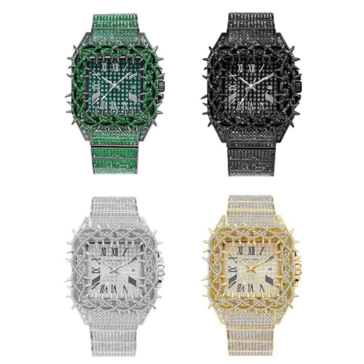 Luxury Watch Iceberg - Orologio da Polso da Uomo al