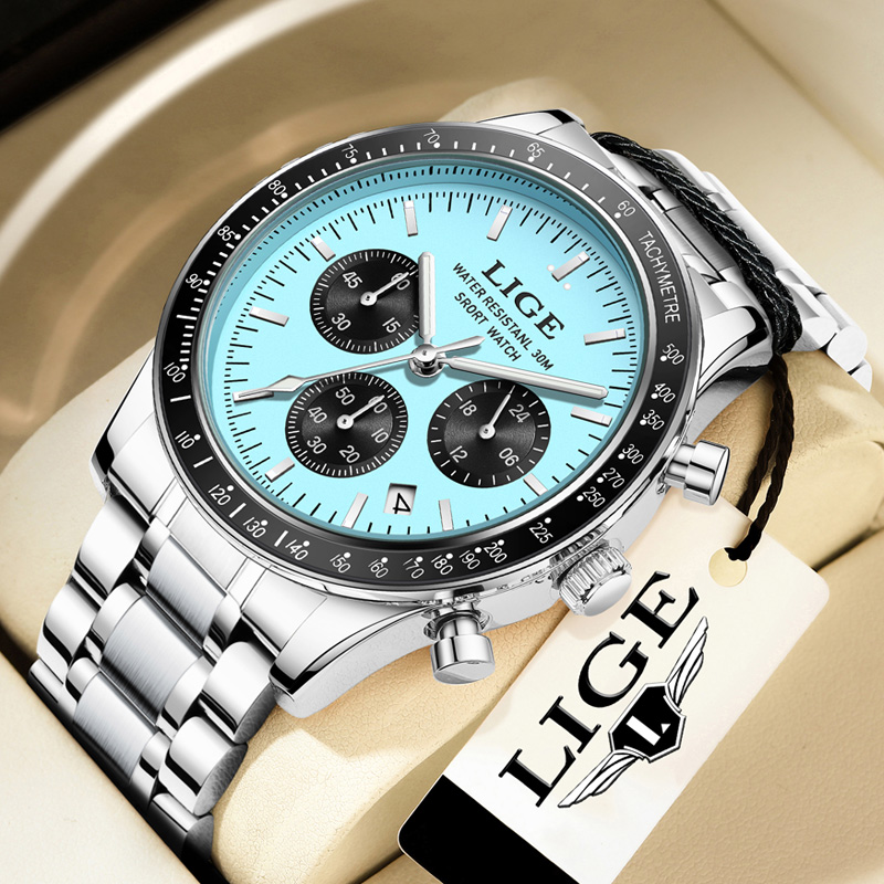 Luxury Watch Top 10 - LIGE Orologio da Uomo di Lusso