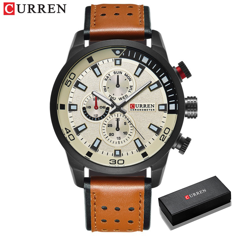 2017 CURREN Moda Orologio Da U - Luxury Watch Investment recensione e prezzo
