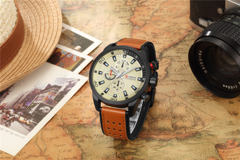 2017 CURREN Moda Orologio Da U - Luxury Watch Investment recensione e prezzo