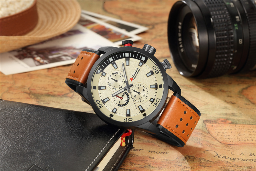2017 CURREN Moda Orologio Da U - Luxury Watch Investment recensione e prezzo