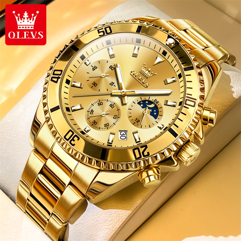 OLEVS Orologio da uomo Top Bra - Luxury Watch Investment recensione e prezzo